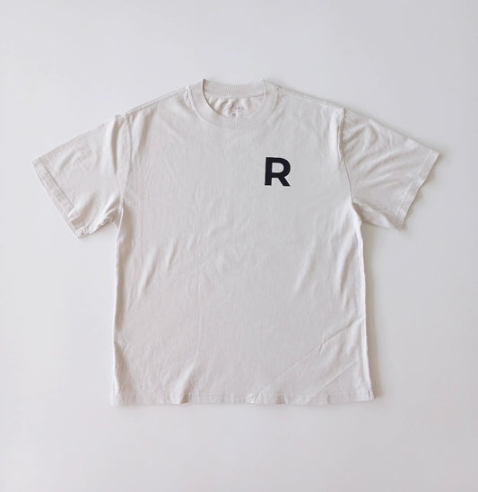 Vintage heavy Tee, bone